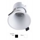 Foco Downlight LED COB Fijo Redondo Ø105mm 15w IP65 Konic VC, Blanco ó Negro